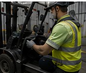 VR-module Heftruck — pre-operationele inspectie
